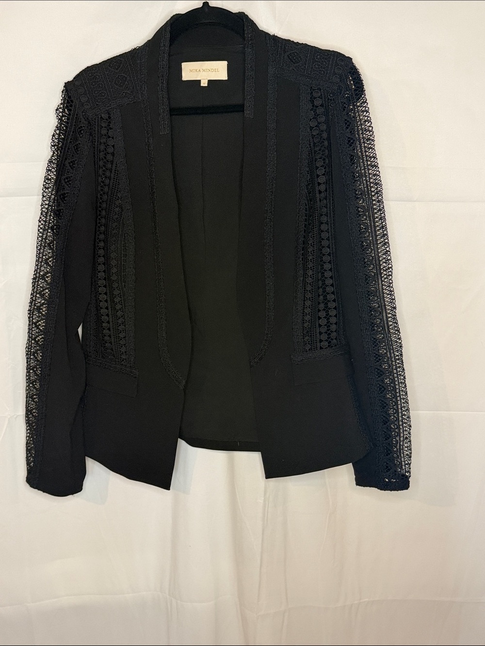 Black Lace Blazer